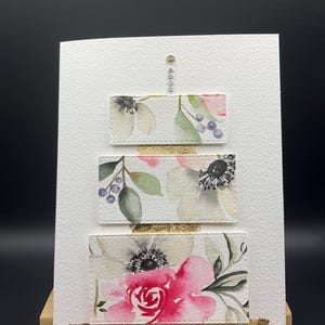 Carte d'anniversaire aquarelle