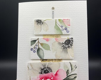 Watercolor birthday card