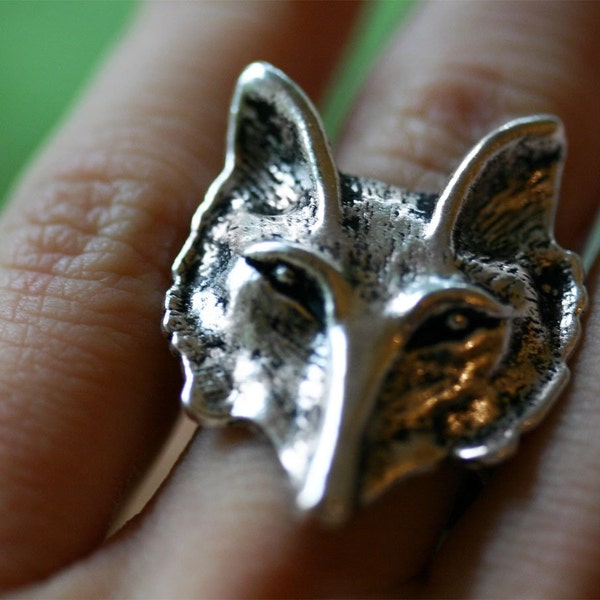 Fox Ring in Silver - MEN or WOMEN