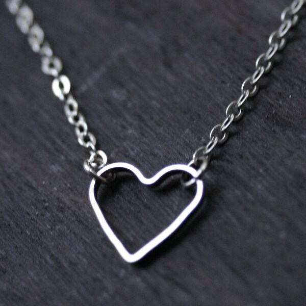 Silver Heart Necklace