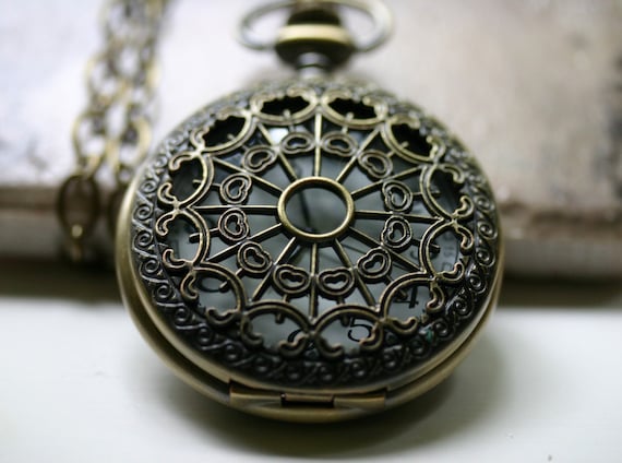 Mens pocket watch locket deals