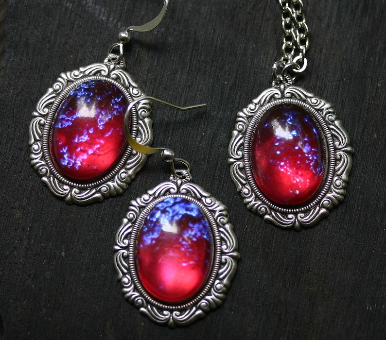 Dragon Breath Mexican Fire Opal Cameo image 4