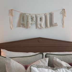 Kundenspezifische handgemachte Gewebe-Namensfahne