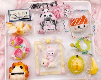 Handmade Taba Squishy Blind Bag: Kawaii Mystery Fidget Toy