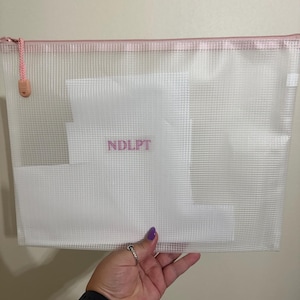 Needlepoint Project Bag