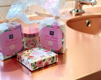 Her Bloom (soap & body scrub set)