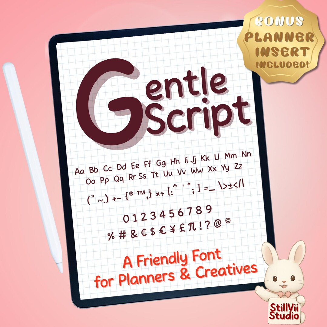 Neat Handwritten Font for Digital Planner, Goodnotes & Remarkable ...