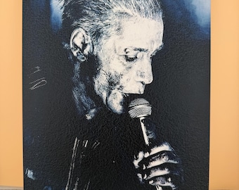 Till Lindemann Rammstein foto/obraz na blasze premium