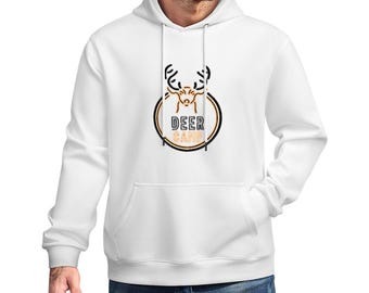 Deer Camp Hoodie - Jagd-Sweatshirt mit auffälliger Hirschgrafik
