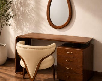 modern dressing table 2019 Farmhouse 43" Dressing Table with Lighted Mirror, Makeup Drawers, Hair Dryer Holder, White - Bed Bath & Beyond
