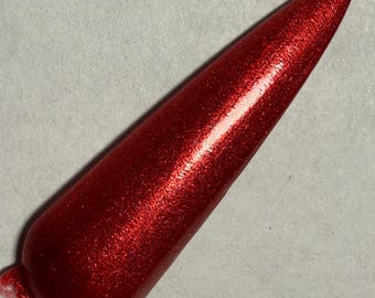 Bacarra - Red Holographic Nail Polish 5, 15ml