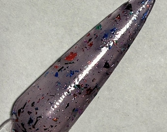 Garden Party - Rainbow Flake Nail Polish 5, 15ml