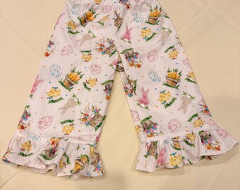 Easter Ruffle Toddler & Kids Pants, 12m - 8 years
