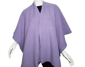 Wrap- heirloom lilac plush anti-pill fleece (size: one size fits most)