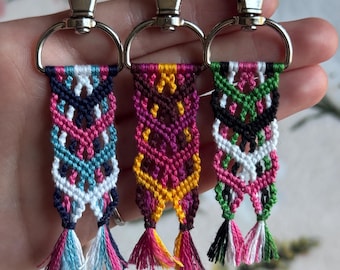 Deltarune Handmade Keychain: Kris, Susie, and Ralsei