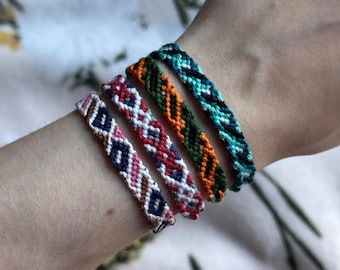 MHA Handmade Adjustable Friendship Bracelets: Deku’s Blackwhip, Katsuki Bakugo, Shoto Todoroki, Ochaco Uraraka