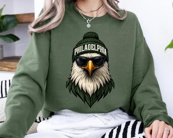 Philadelphia Football Sweatshirt, Champs Philadelphia Football Sweatshirt, Sundays Cool Mascot Philadelphia Football Hoodie and Sweatshirt