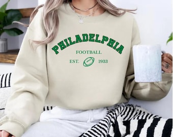 Philadelphia Football Sweatshirt, Champs Philadelphia Football Sweatshirt, Sundays Cool Mascot Philadelphia Football Hoodie and Sweatshirt