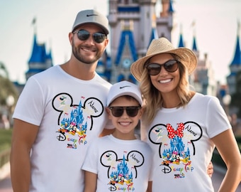 Custom Disney Trip Shirts, Disneyworld Shirts, Disney Vacation T-shirt, Disney Couple Shirt, Disney Family Matching Shirts, Disney Trip