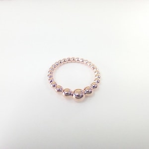 Pandora Rose String Of Bends RING FALL
