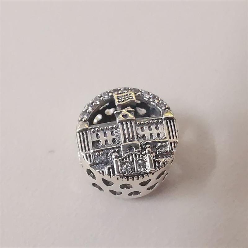 パンドラ バッキンガムパラス　チャーム S925 ALE Pandora Sparkling Buckingham Palace Charm S925 Ale - Etsy Ireland