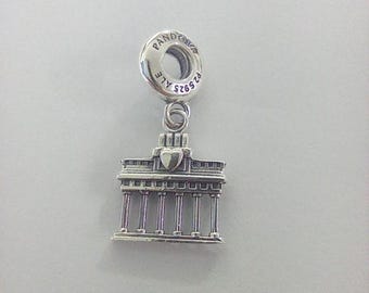 Pandora Ale 925 Solid Silver Berlin Brandenburg Gate  Pendant Charm