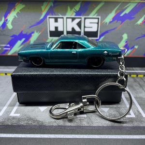 Fast & Furious 68 Plymouth Barracuda Formula S Keyring Keychain + Giftbox
