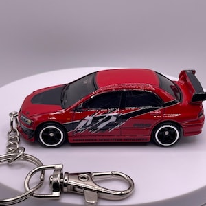 Mitsubishi Lancer Evolution VI Diecast Car Keychain - JDM Tuner Gift