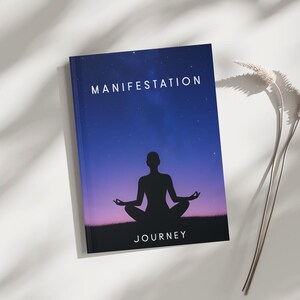 Manifestation Hardcover Journal - Thought Journal, Gift for Writers, Self-Care Journal