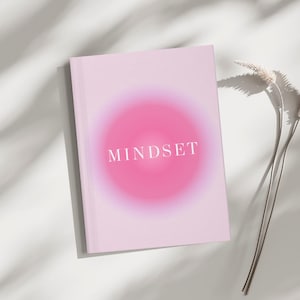 Mindset Hardcover Journal - Thought Journal, Gift for Writers, Self-Care Journal