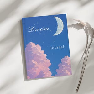 Dream Hardcover Journal - Thought Journal, Gift for Writers, Self-Care Journal
