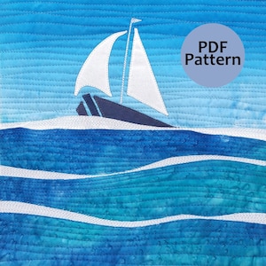 Summer Sail PDF Digital Quilt Pattern