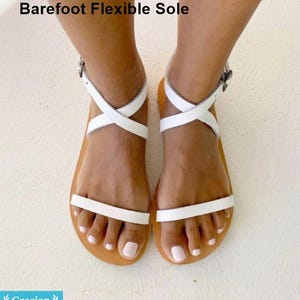 Wide Width Gold Flat Sandals Wide Width - Etsy