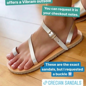 Barefoot Sandals, leather Sandals, Sandals with Vibram Superflex BAREFOOT SOLE, Flat Sandals, Flex sandals, womens Sandals, comfortable image 5