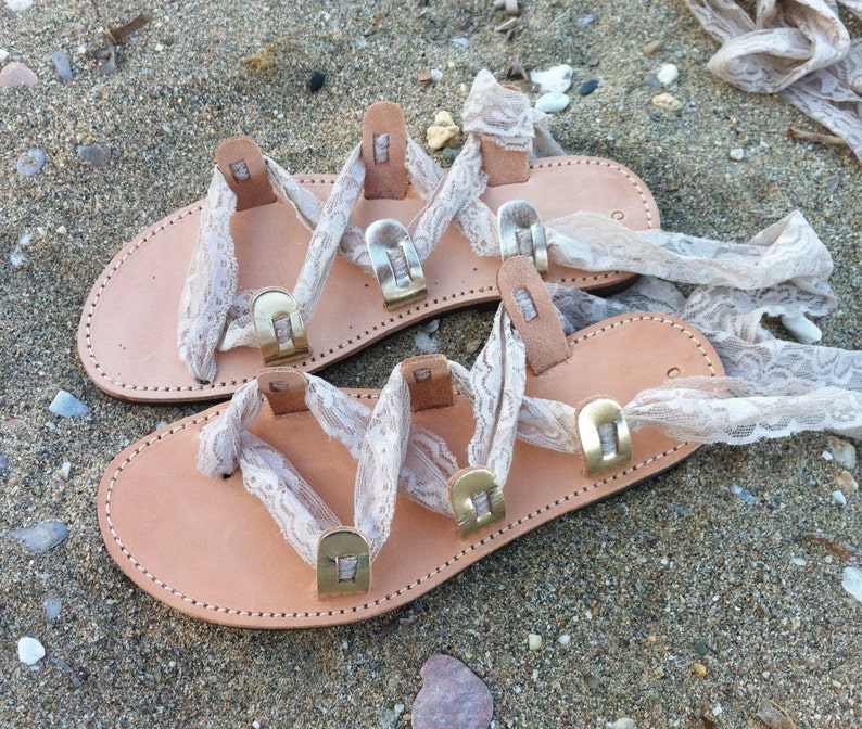 Handmade Gold Sandals wedding leather sandals Sandals, gold sandals gladiator sandals Greek Sandals
