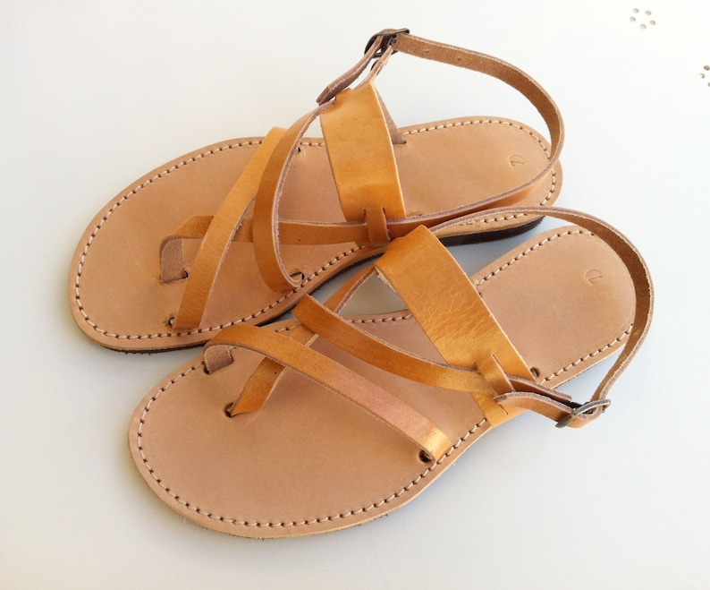 leather sandals, gladiator sandals, leather sandals women , classic sandals, Unisex sandals, leather women sandals, Slip on Sandals, Sandals image 3