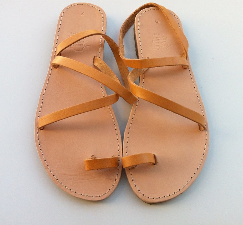 womens leather sandals ,Greek sandals, leather sandals, Gold sandals,Summer Sandals, wedding sandals image 3