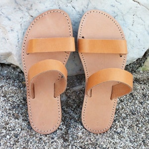 Leather sandals , greek sandals ,handmade sandals, Slip on sandals, Flat Barefoot sandals, Flip Flop sandals, Sandalen , womens-mens sandals