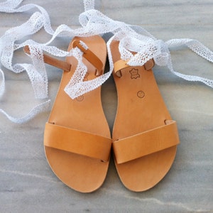 leather sandals, bridal sandals, lace up sandals, handmade leather sandal
