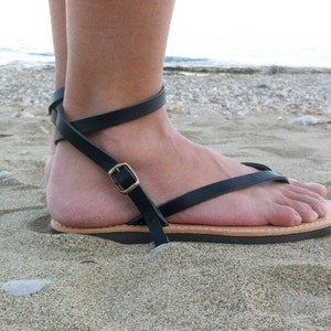 Ankle Strap Leather Sandals, black sandals, sandals, strappy sandals, leather sandals, womens sandals, gladiator sandals, summer sandals