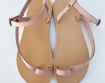 Barefoot Sandals Tan Barely There Sandals Barefoot Sandals With