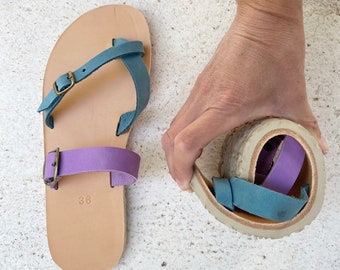 Barefoot Leather Sandals for Women – Minimalist Flexible Sole Sandals for Everyday & Summer Wear