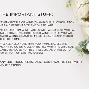 Pregnancy Announcement Wine Label for Sister Friends, Pairs Well With Becoming, Aunt to Be Gift, Baby Announce, Pregnant Reveal Stickers image 8