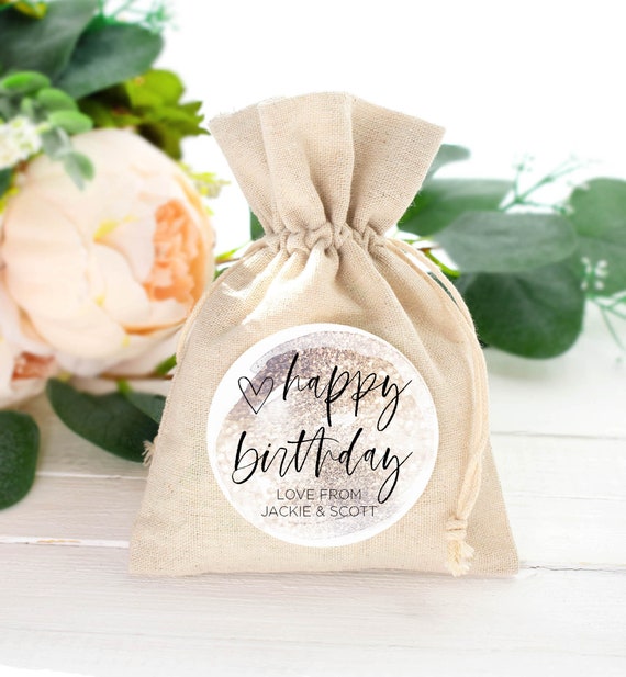 Buon Compleanno Dorato Confezione Regalo Nero Vintage Biglietto Di Auguri Modello Tipografico Vettore 39846993