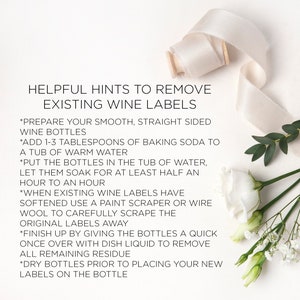Customised Thank You for Reading at our Wedding Wine Label, Bride and Groom, Bridal Party Request Sticker Personalised Reader Proposal Gift image 3