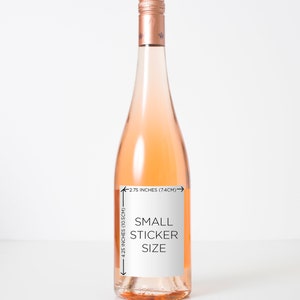 Customised Thank You for Reading at our Wedding Wine Label, Bride and Groom, Bridal Party Request Sticker Personalised Reader Proposal Gift image 4