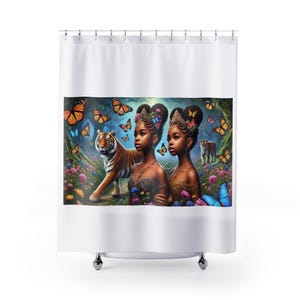 Polyester Shower Curtain: One-Sided Print