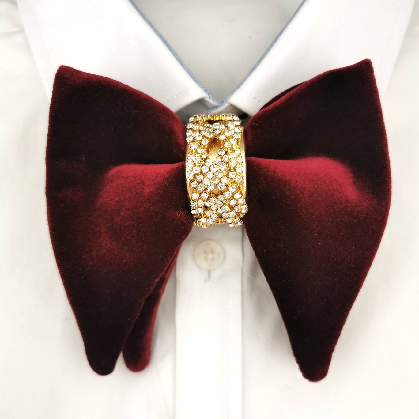 Mens Red Burgundy Velvet Suit Gold Oversized Butterfly Style Bowtie Red Bow Tie Set groomsmen Suit Boutonniere vine Red Maroon Set Gift Set Etsy UK