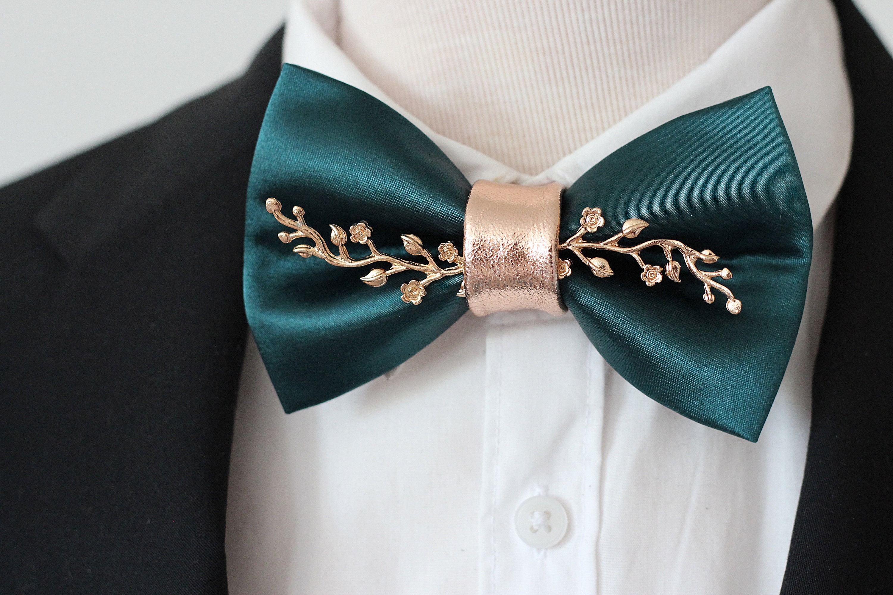 Bow Ties For Men, Rhinestone Tie Pre-Tied Necktie Brooch, British Style Proms Groom Wedding Party Jewelry Gift Banquet Corsage Bridal:Fashion Accessories
