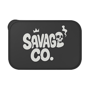 Bento Box, Savage Co Design, Reusable Lunch Container, Food Container with Band and Utensils, Meal Prep Box, Eco-Friendly Lunch Box